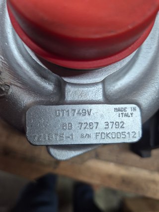 Turbo Garrett GT1749V 721875-1 Honda Civic 1.7 CDT