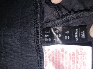 Pantalón corto cargo Adidas niño negro