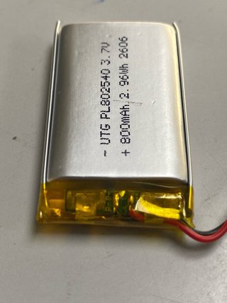 Batería UTG PL802540 3.7V 800mAh Nueva a Estrenar