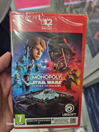 Monopoly Star Wars Heroes vs Villains Switch