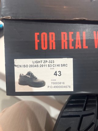 Botas de Seguridad Kingsmann Negras