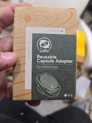 Adaptador Cápsula Café Molido Reutilizable