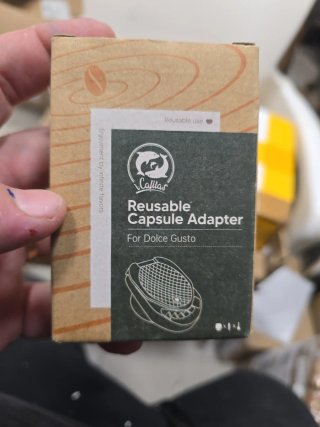 Adaptador Cápsula Café Molido Reutilizable