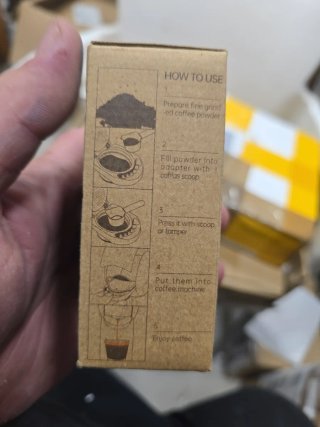 Adaptador Cápsula Café Molido Reutilizable