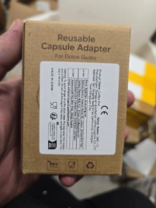 Adaptador Cápsula Café Molido Reutilizable