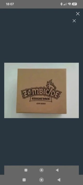 Zombicide Knight Pack Kickstarter