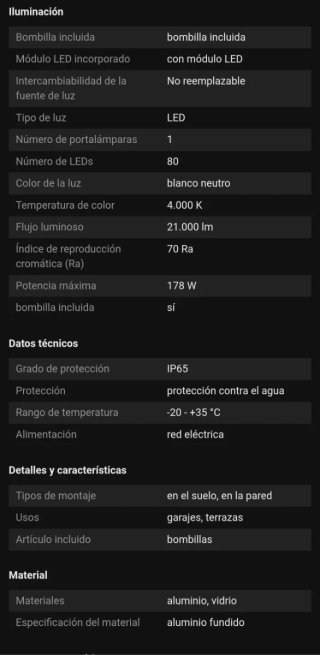 Lámpara LED Philips CoreLine Tempo Large