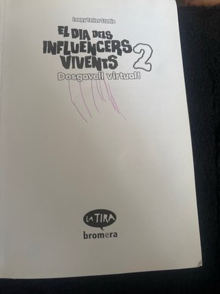 Libro El dia dels influencers vivents 2