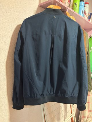 Cazadora Bomber Azul Marino