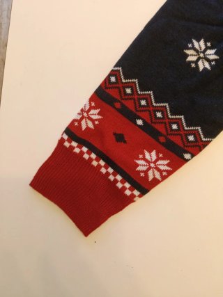 Jersey Navideño Estampado Árbol Talla M
