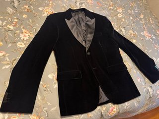 Americana terciopelo Hombre