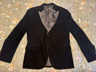 Americana terciopelo Hombre