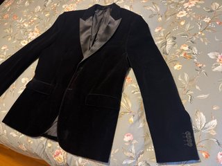 Americana terciopelo Hombre