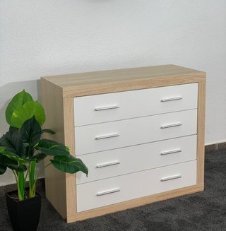 Comoda nueva con 4 cajones