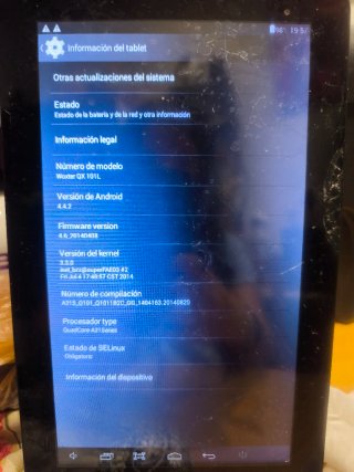 Tablet Woxter 10.1 Negra