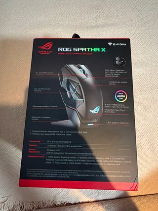 Ratón Gaming ASUS ROG Spatha X