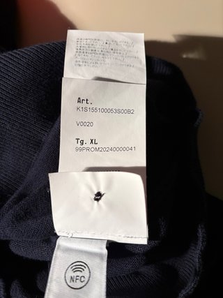 Jersey Stone Island Azul Marino