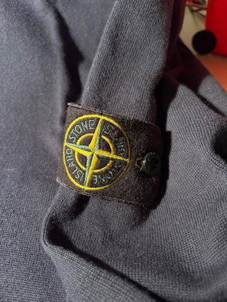 Jersey Stone Island Azul Marino