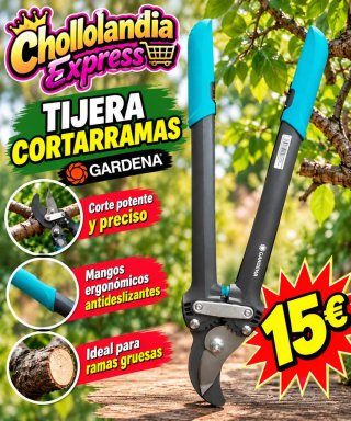 Tijeras Cortarramas GARDENA Potentes y Precisas