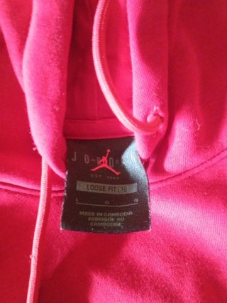 Sudadera Jordan Roja