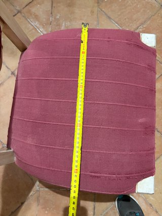 4 Sillas Vintage de Madera con Patas Salomónicas