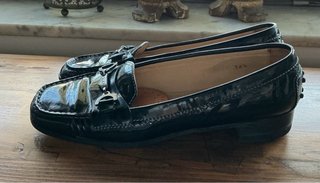 Mocassini Tod's neri in vernice