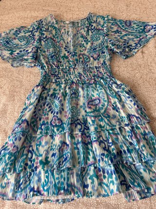 Vestido Zara Estampado Talla XS