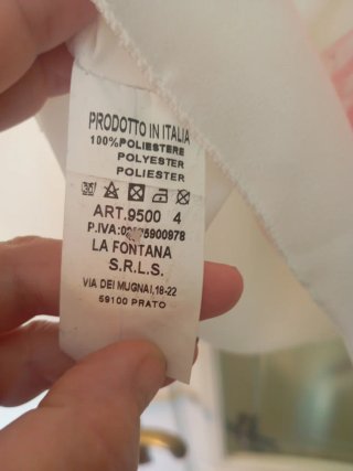 Camiseta Lencera Blanca con perrita rosa/ brillos