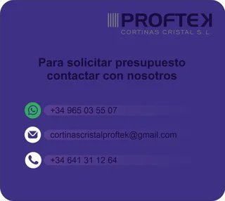 Cerramiento de Cristal Corredero sin Perfil