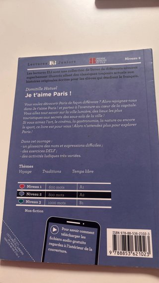 Libro Je t'aime Paris! - Domitille Hatuel