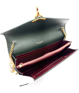 Bolso Saint Laurent Cassandra Verde