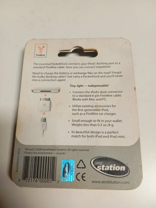 PocketDock FireWire para iPod