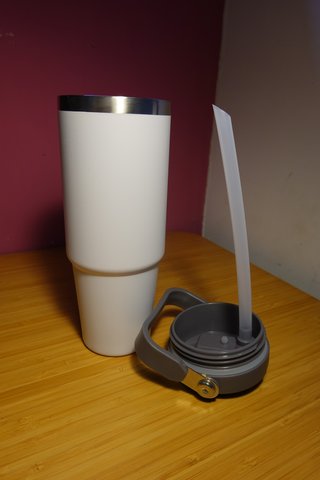 Vaso Térmico Accenture con Pajita