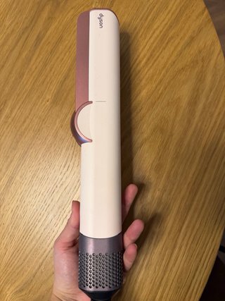 Ferro per capelli Dyson Airstrait rosa e grigio
