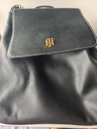Mochila Negra Tommy Hilfiger