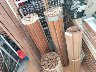 Lote 5 Persianas Madera y PVC
