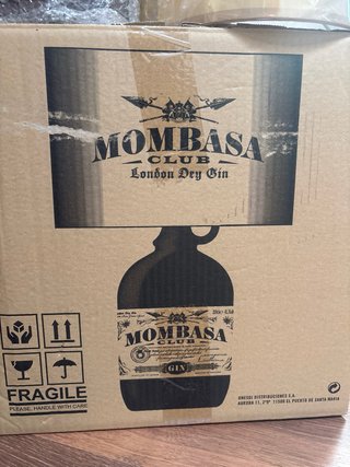 Lámpara Mombasa Club London Dry Gin