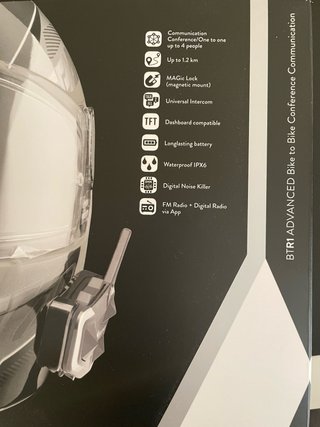 Intercomunicador Midland BTR1 Advanced