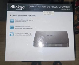 Switch Gigabit D-Link 16 Puertos GO-SW-16G