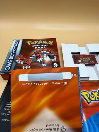 Pokémon Rubí Edición Game Boy Advance GBA