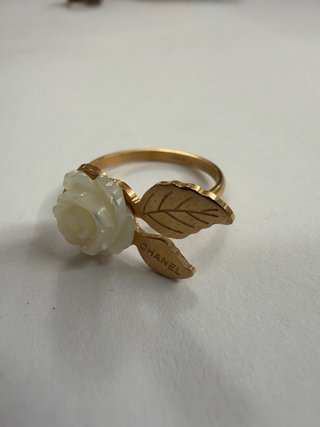 Anillo Rosa Camelia Vintage