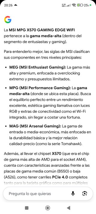 Placa Base MSI MPG X570 Gaming Edge WiFi