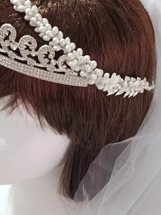 Tocado Tiara de Novia