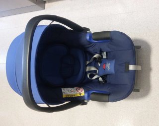 Silla coche Britax Römer azul