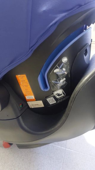 Silla coche Britax Römer azul