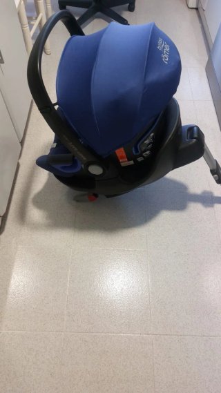Silla coche Britax Römer azul
