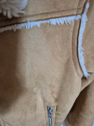 Chaqueta Promod borreguito Talla S