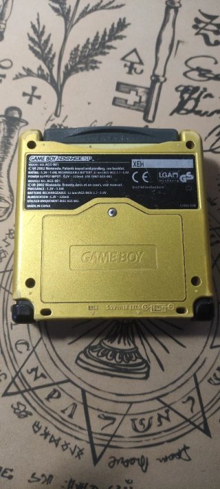 Game Boy Advance SP Zelda Edición Limitada