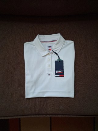 TOMMY JEANS ORIGINAL, POLO MANGA CORTA, MUJER