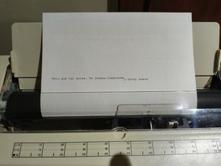 Maquina de escribir Olimpia Prestige nueva